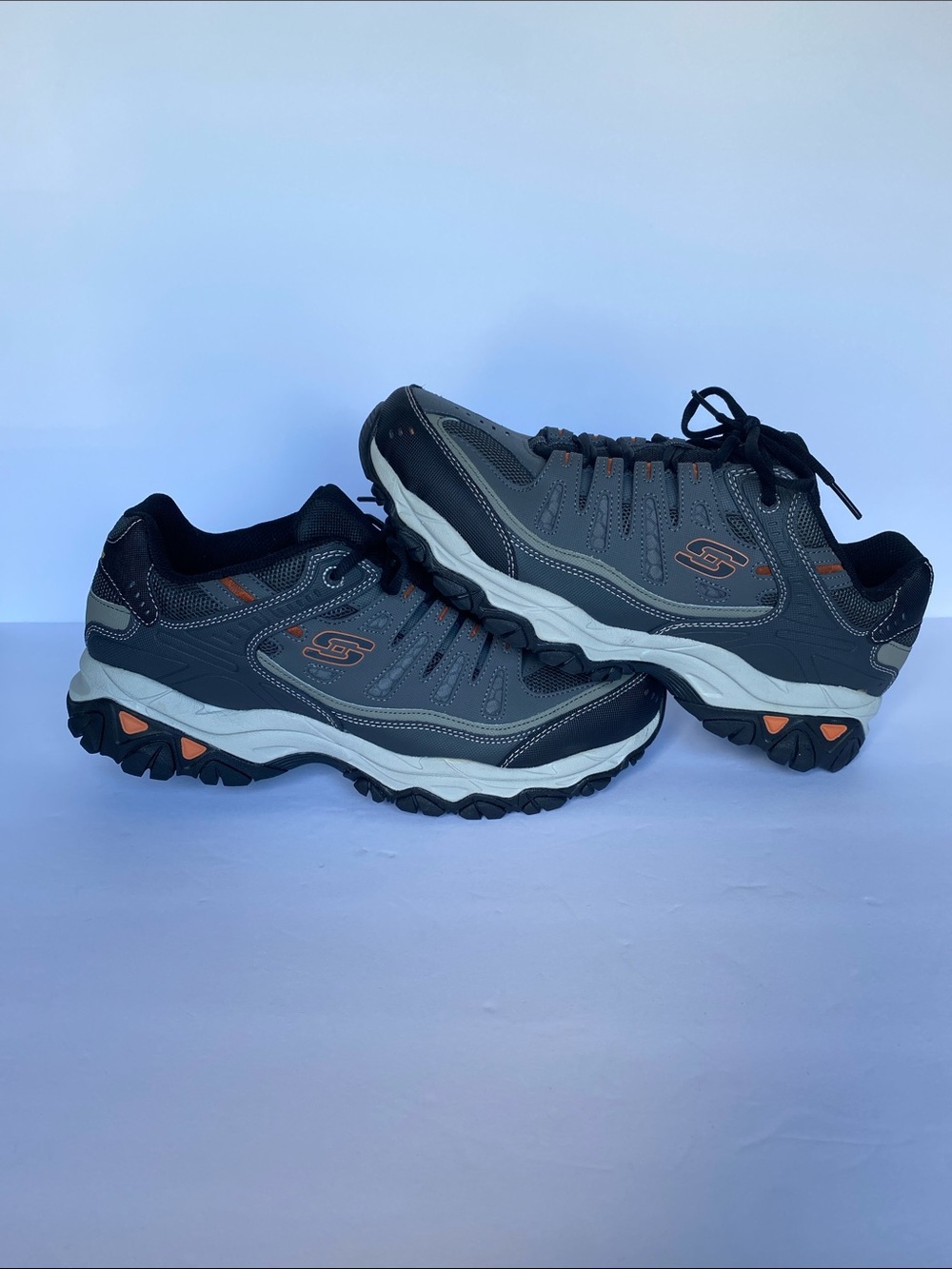 Sketchers sport memory foam after burn extra wide 11.5 gray - Picture 3 of 9